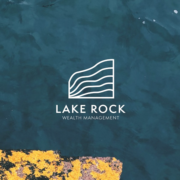 Lake Rock Wealth Management brand concept, designed by Šek Design Studio