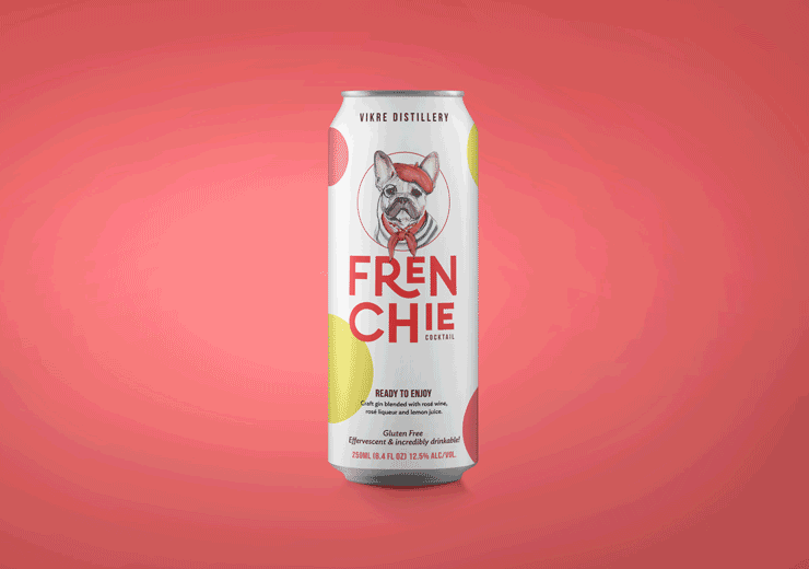 Frenchie Cocktail by Vikre, can design created by Šek