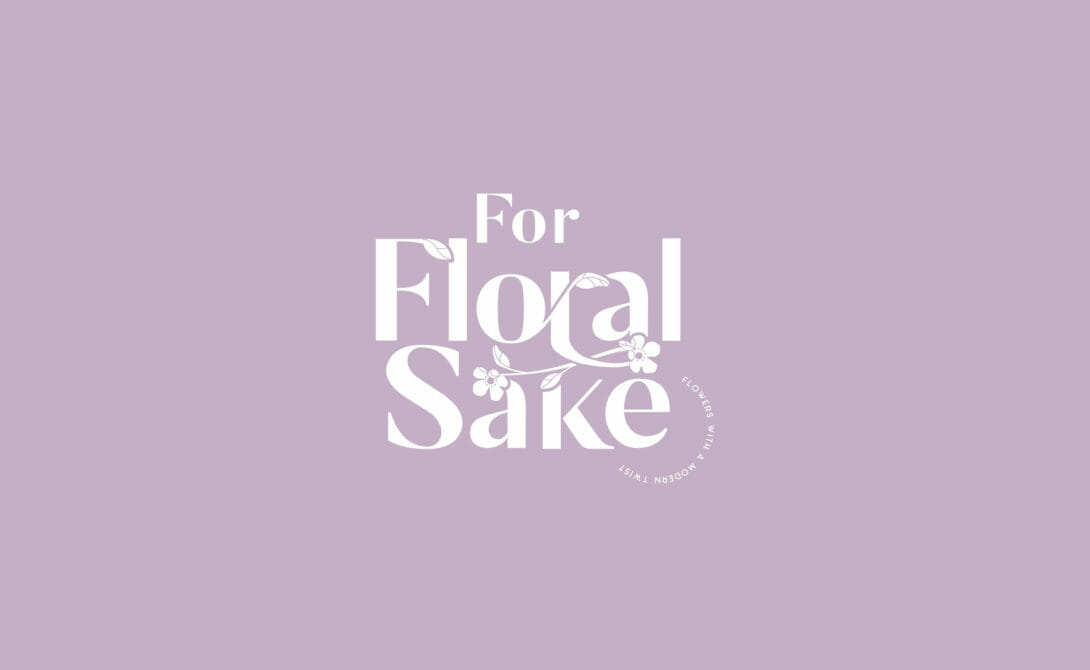 For Floral Sake Brand Identity Design, created by Šek Design Studio