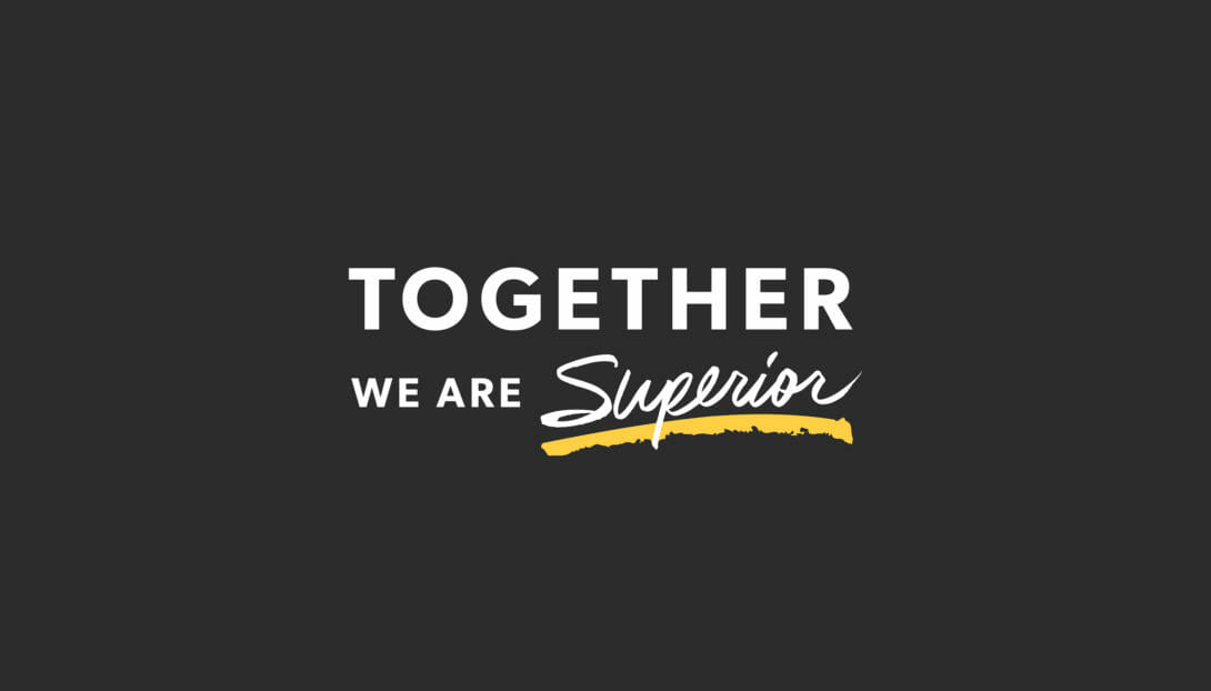 University of Wisconsin-Superior 2020 donation campaign logomark created by Šek Design Studio