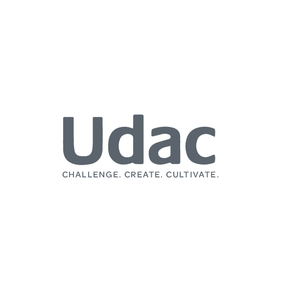 Udac logo, created by Šek Design Studio