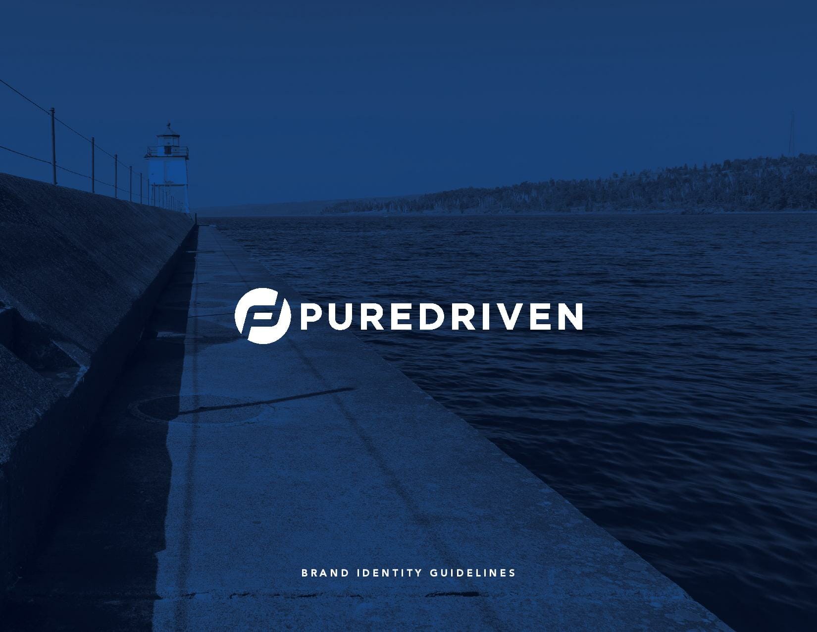 PureDriven Brand Identity Guidelines, created by Šek Design Studio
