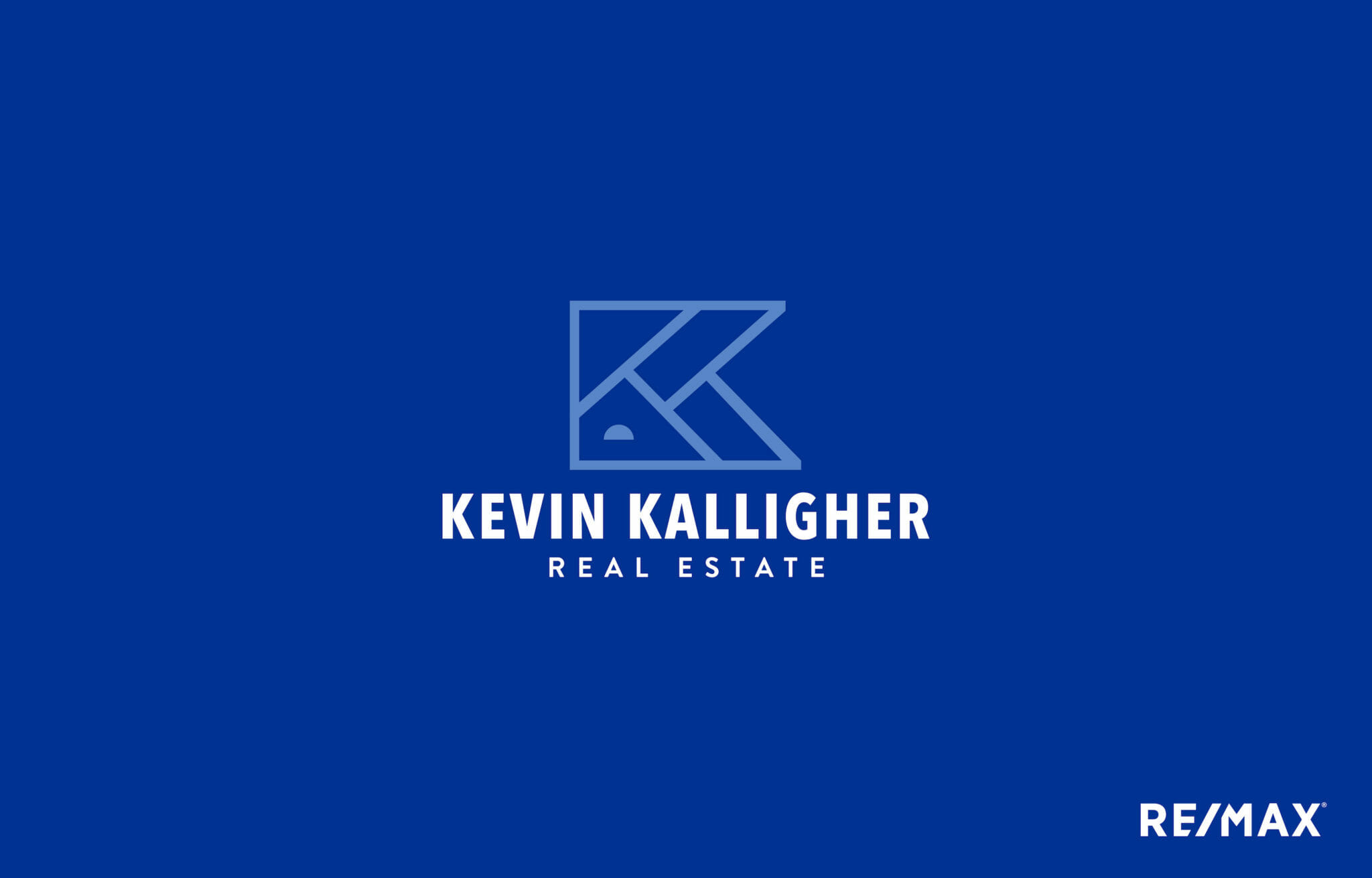 Professional branding for Kevin Kalligher of RE/Max Results, created by Šek Design Studio