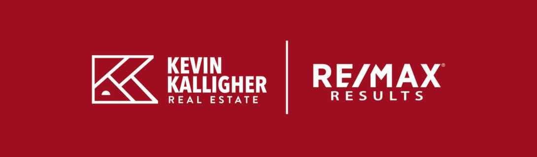 Professional branding use example for Kevin Kalligher of RE/Max Results, created by Šek Design Studio