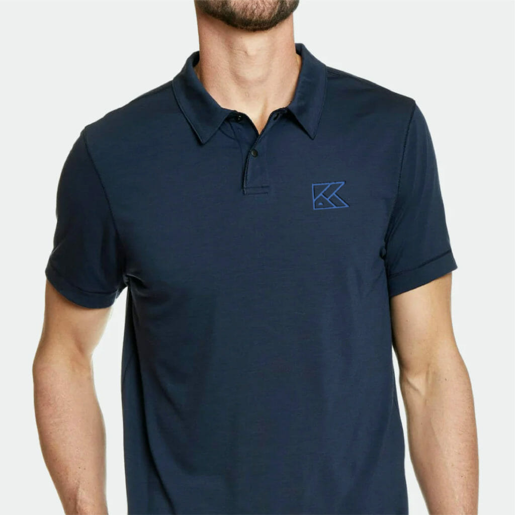 Shirt using Kevin Kalligher's professional branding, created by Šek Design Studio