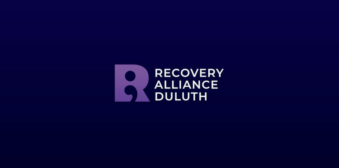 Recovery Alliance Duluth branding, created by Šek Design Studio