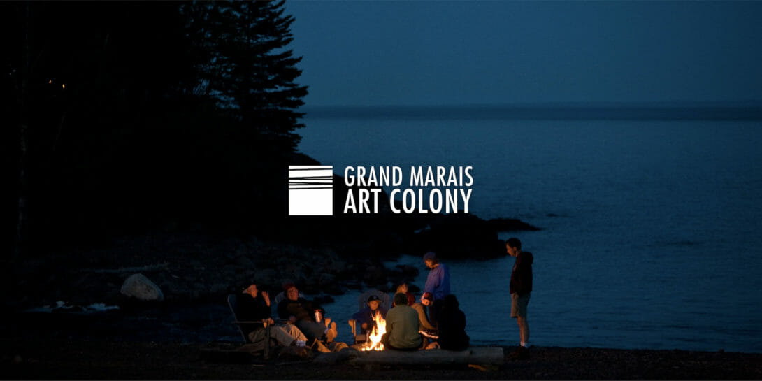Grand Marais Art Colony 2021 branding, created by Šek Design Studio