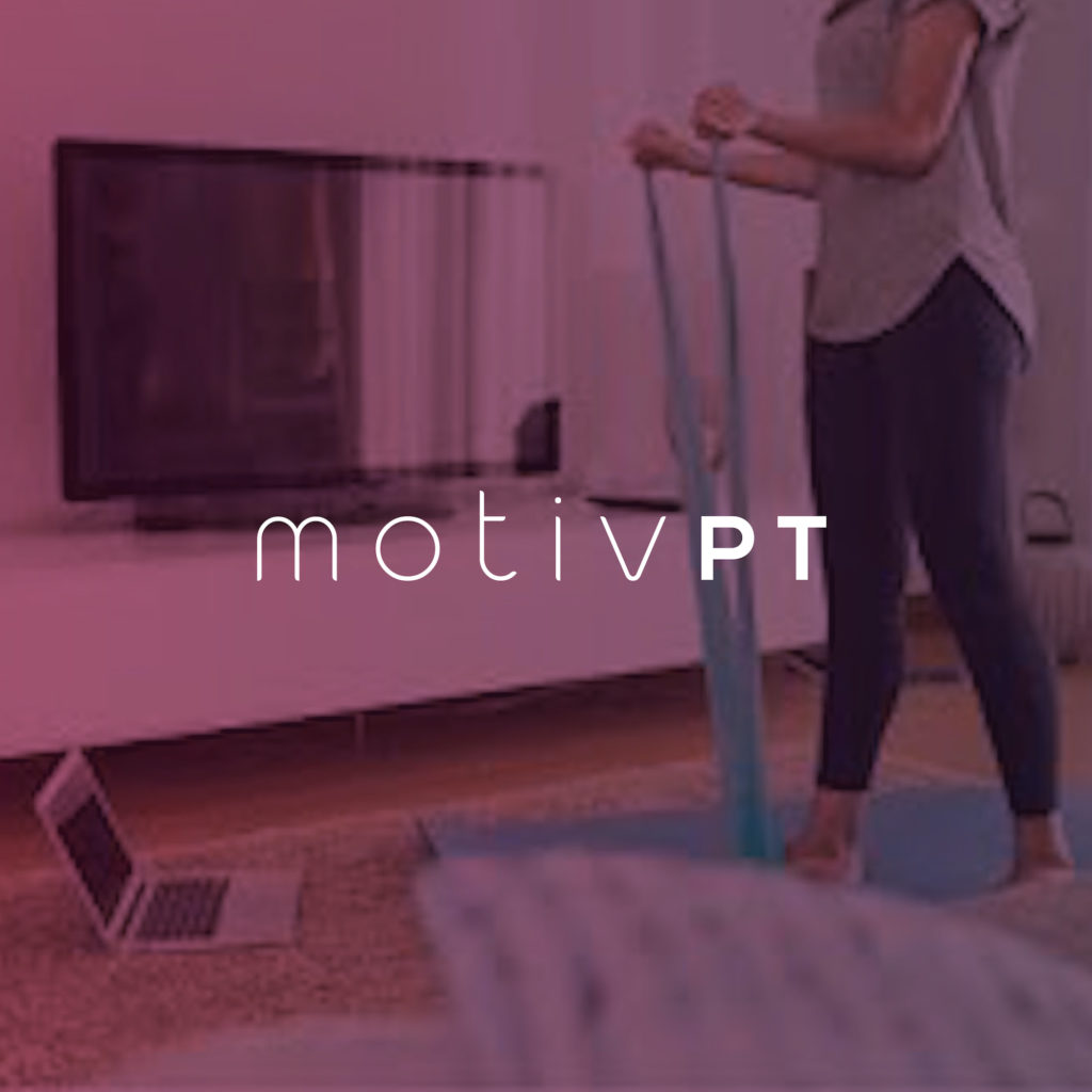 MOTIV Physical Therapy branded imagery, designed by Šek Design Studio