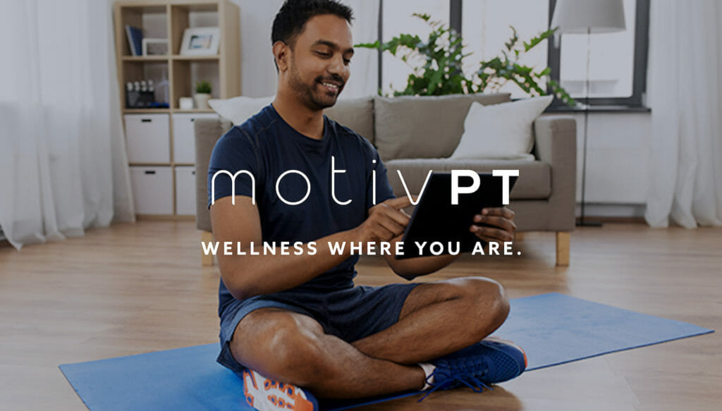 MOTIV Physical Therapy advertisement, designed by Šek Design Studio