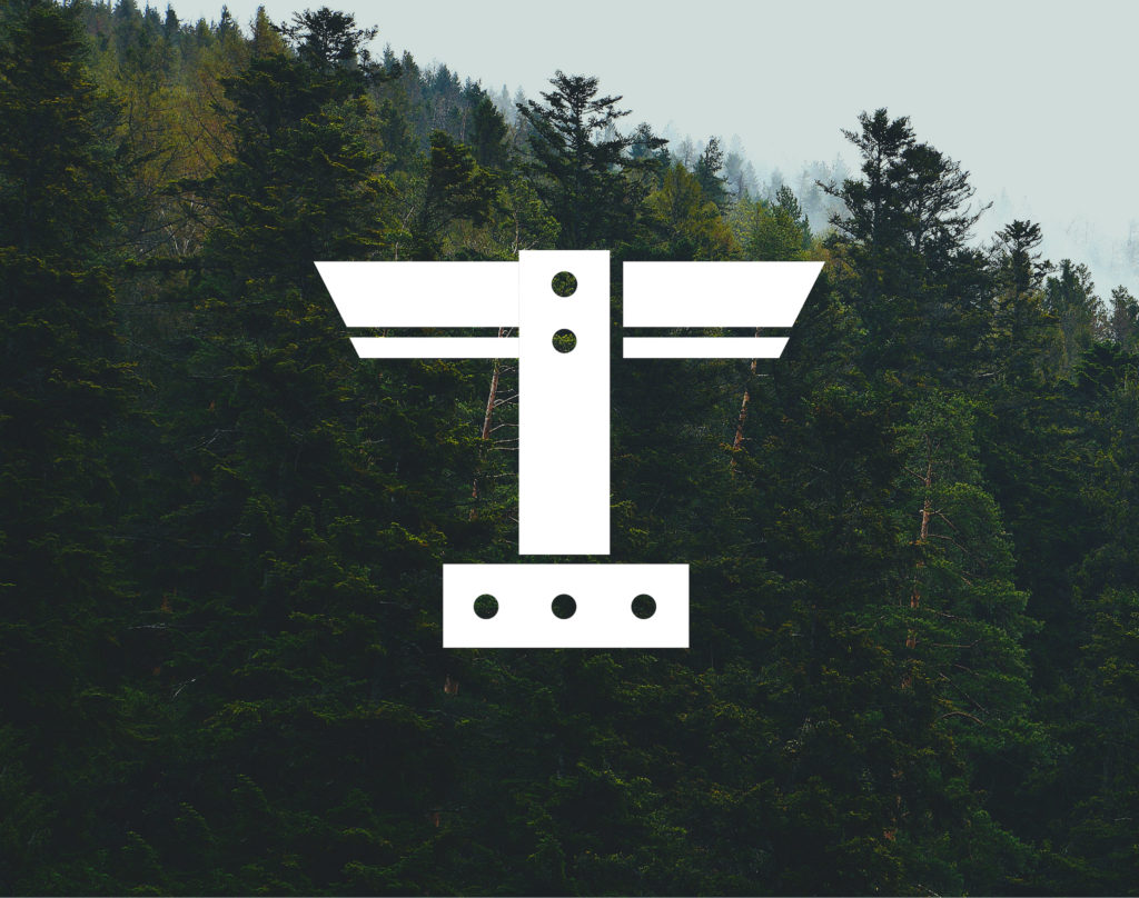 Truss Financial branded T icon, created by Šek Design Studio