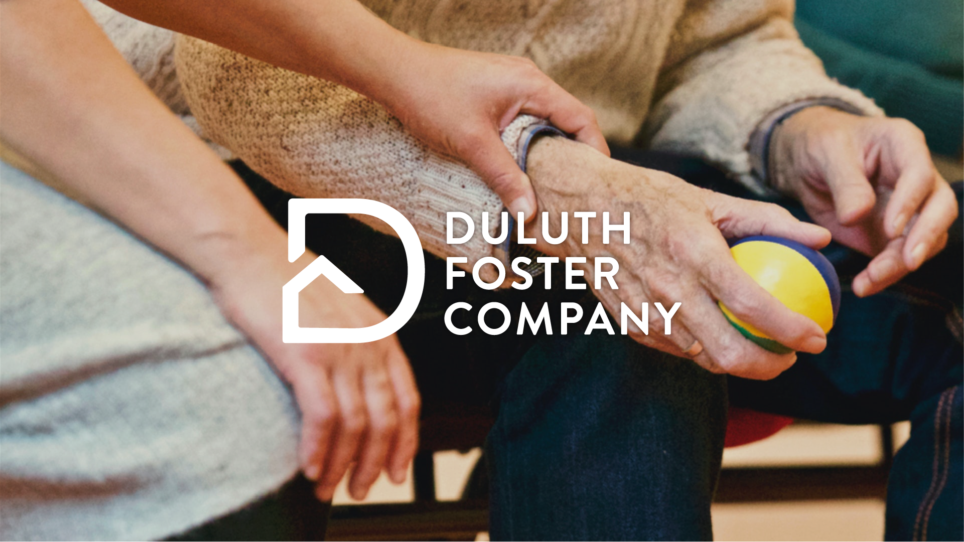 Duluth Foster Company logo on imagery, created by Šek Design Studio