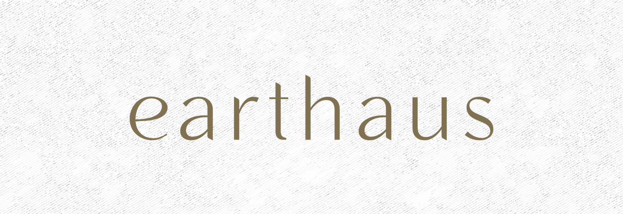 Earthaus brand design, created by Šek Design Studio