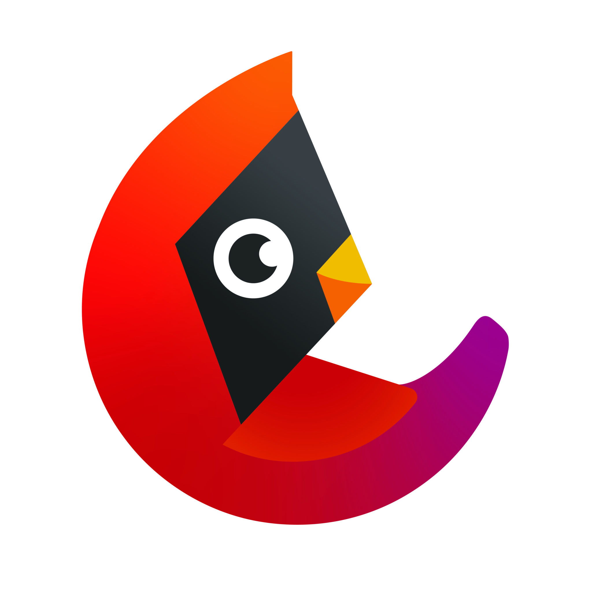 Cardinal Learning Hub educational show branding icon, created by Šek Design Studio